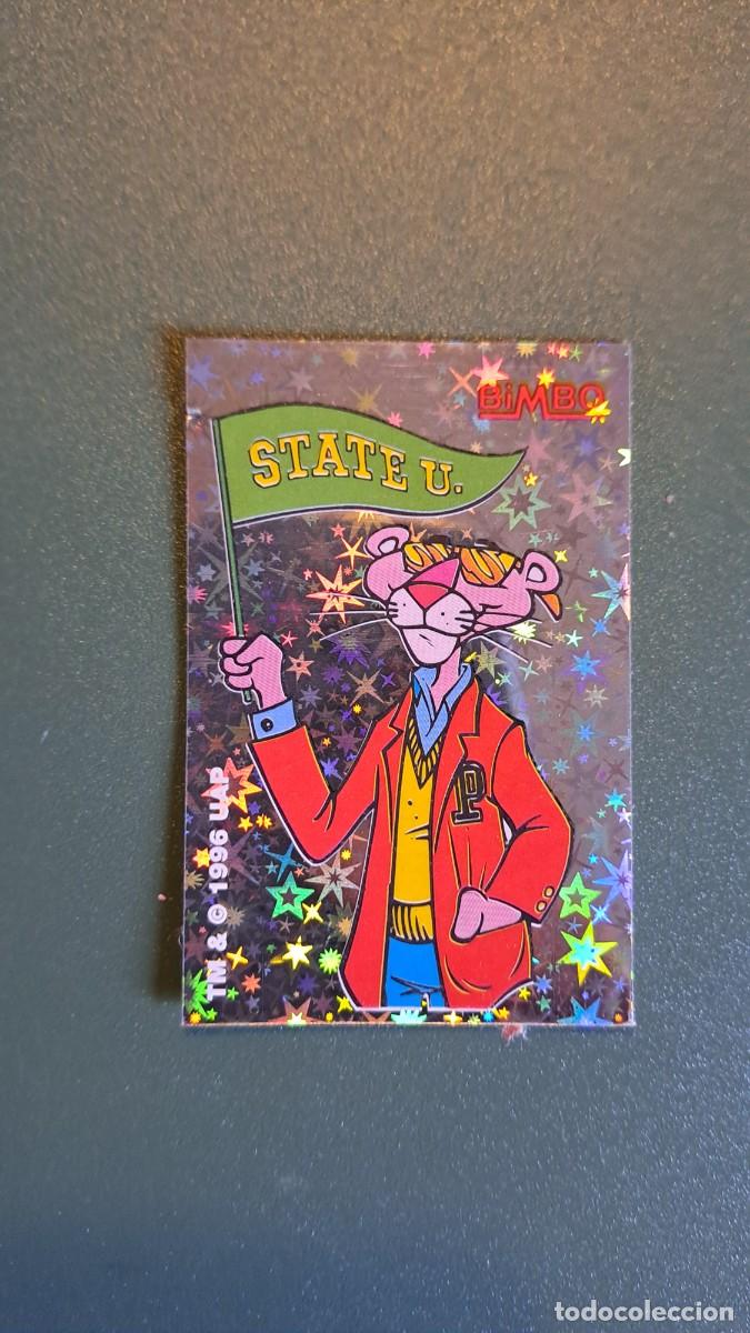 Pegatinas de colecci&oacute;n: ANTIGUA PEGATINA PANTERA ROSA BIMBO N&ordm; 3 (6,5 x 4,5 cm)