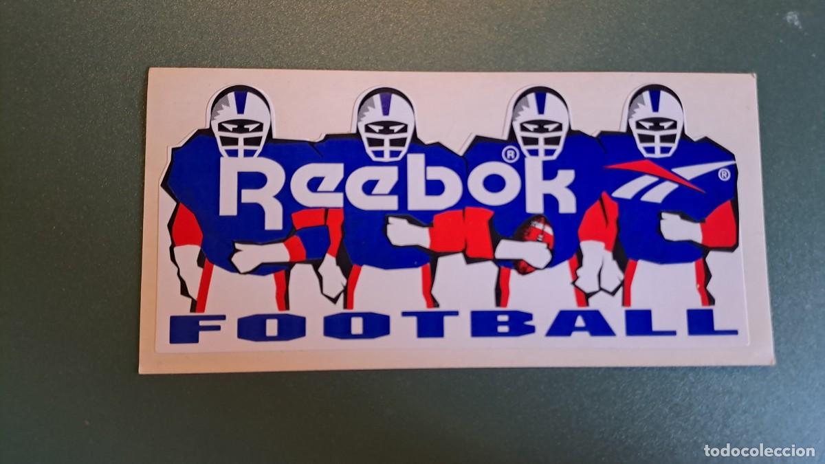 Pegatinas de colecci&oacute;n: ANTIGUA PEGATINA REEBOK FOOTBALL (16 x 8 cm)