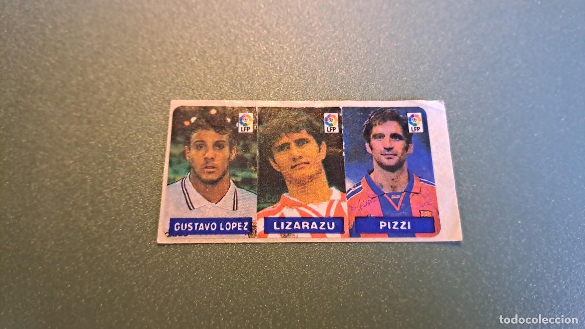 Pegatinas de colecci&oacute;n: CHICLE CAMPEON LIGA 96 97 1996 1997 GUSTAVO LOPEZ LIZARAZU PIZZI