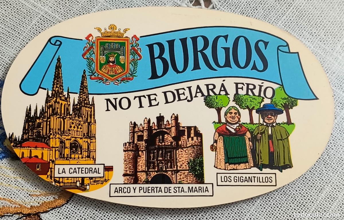 Pegatinas de colecci&oacute;n: PEGATINA | BURGOS NO TE DEJA FR&Iacute;O