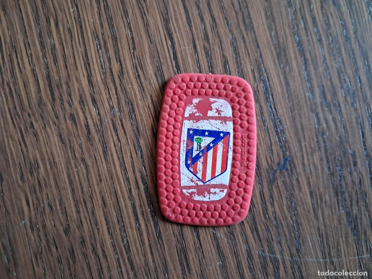 Autocollants de collection: pegatina, piunch para moviles, futbol, escudo atl&eacute;tico de Madrid.