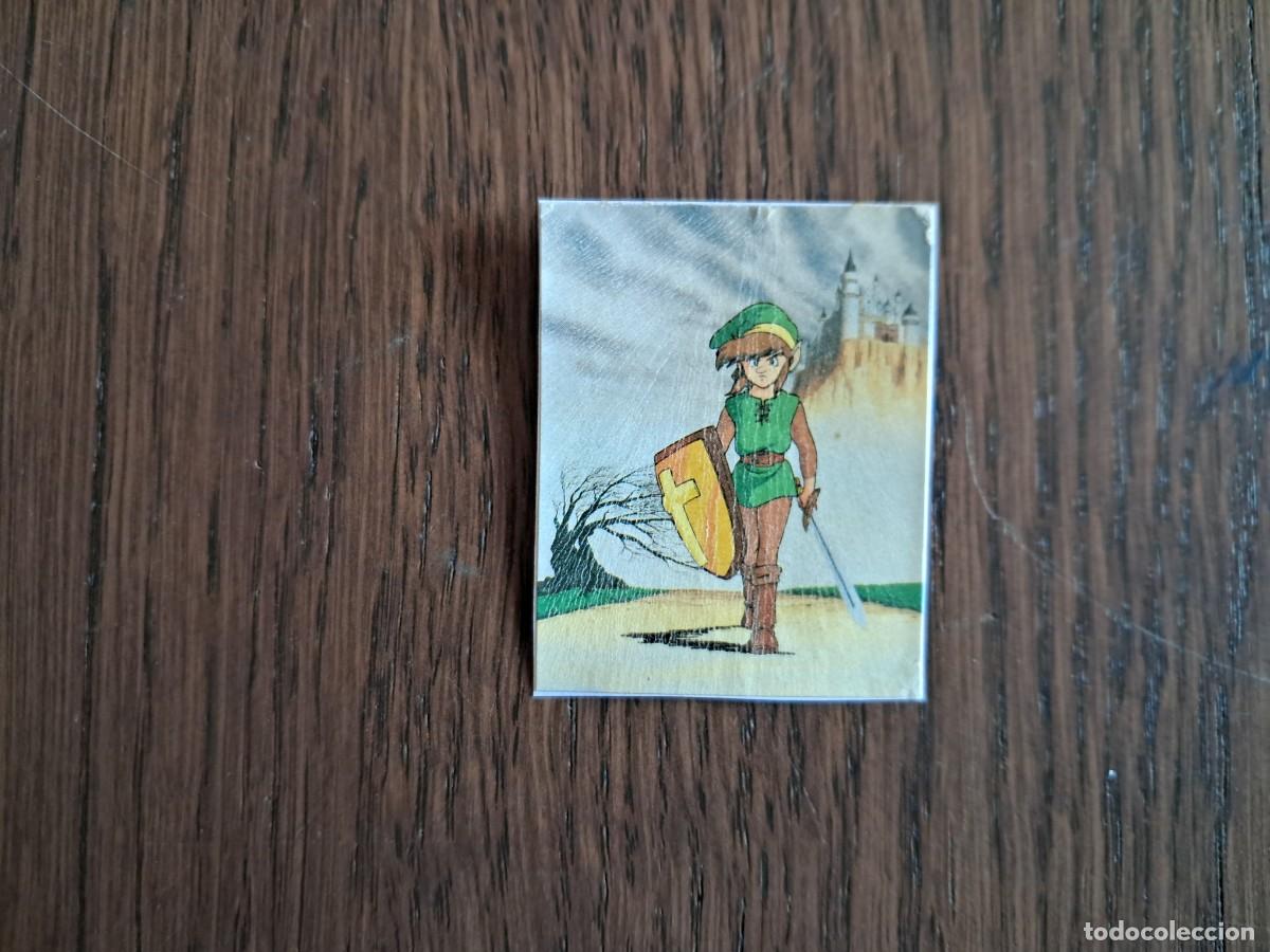 Sammlung von Aufklebern: cromo, pegatina, Zelda II, the adventure of link.
