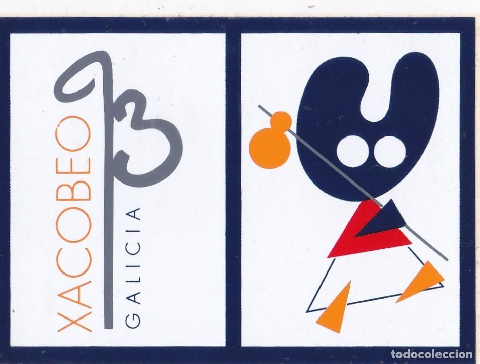 Pegatinas de colecci&oacute;n: PEGATINA PELEGRIN. MASCOTA XACOBEO 93 - LOGOTIPO. IMAGEN CORPORATIVA
