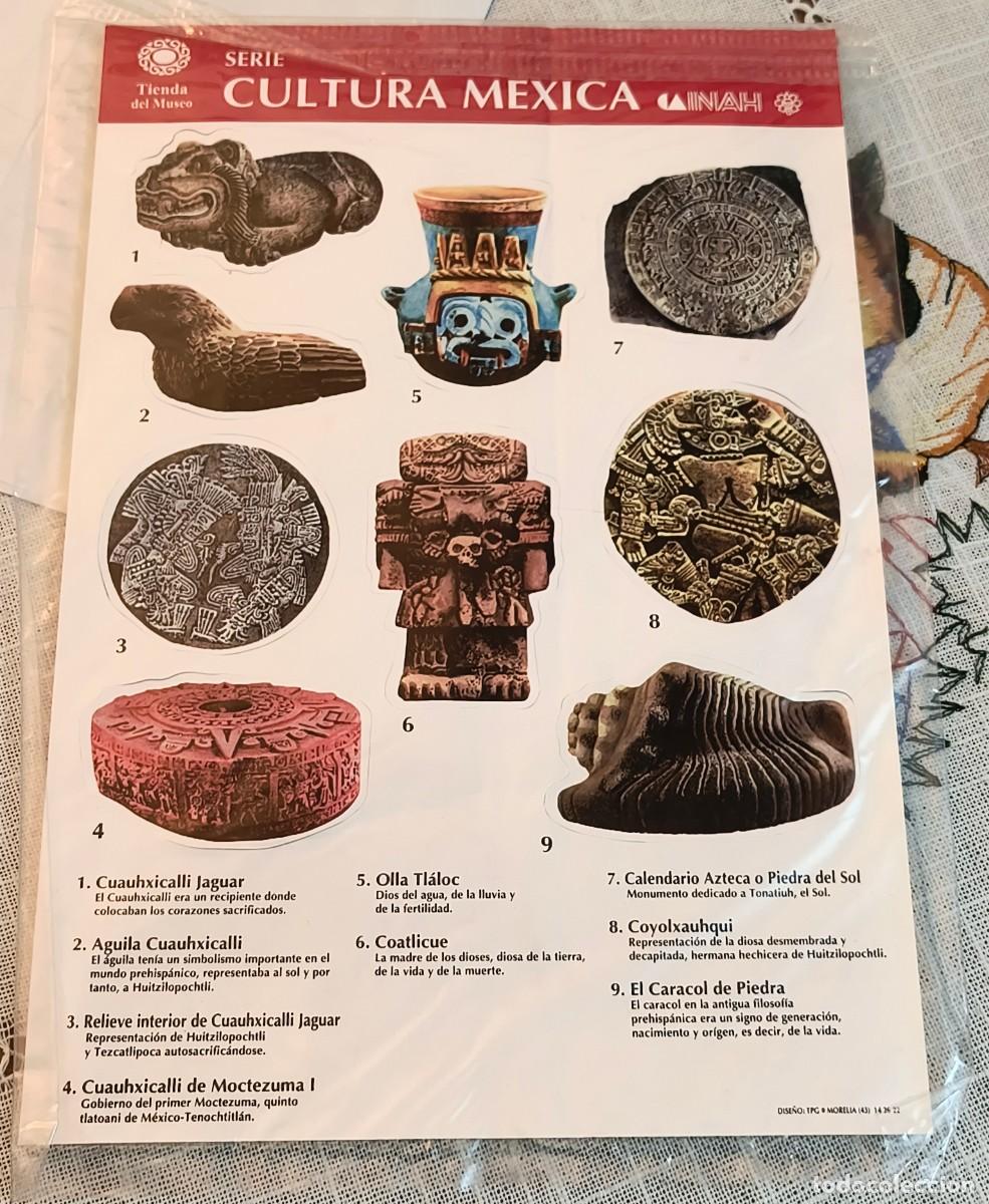 Pegatinas de colecci&oacute;n: PEGATINA | HOJA SERIE CULTURA MEXICA