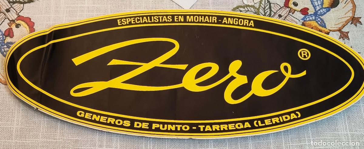 Pegatinas de colecci&oacute;n: PEGATINA | ZERO G&Eacute;NEROS DE PUNTO - Foto 1