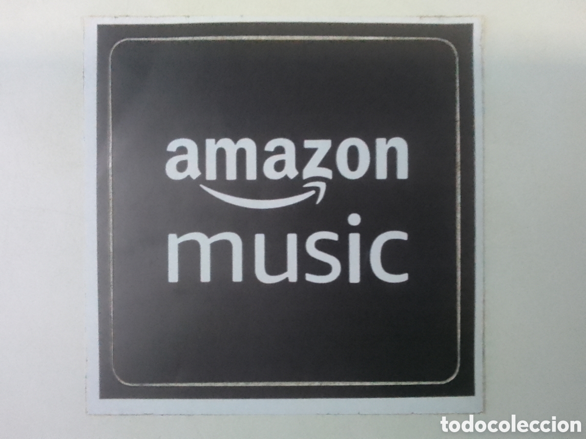 Pegatinas de colecci&oacute;n: Pegatina amazon music.
