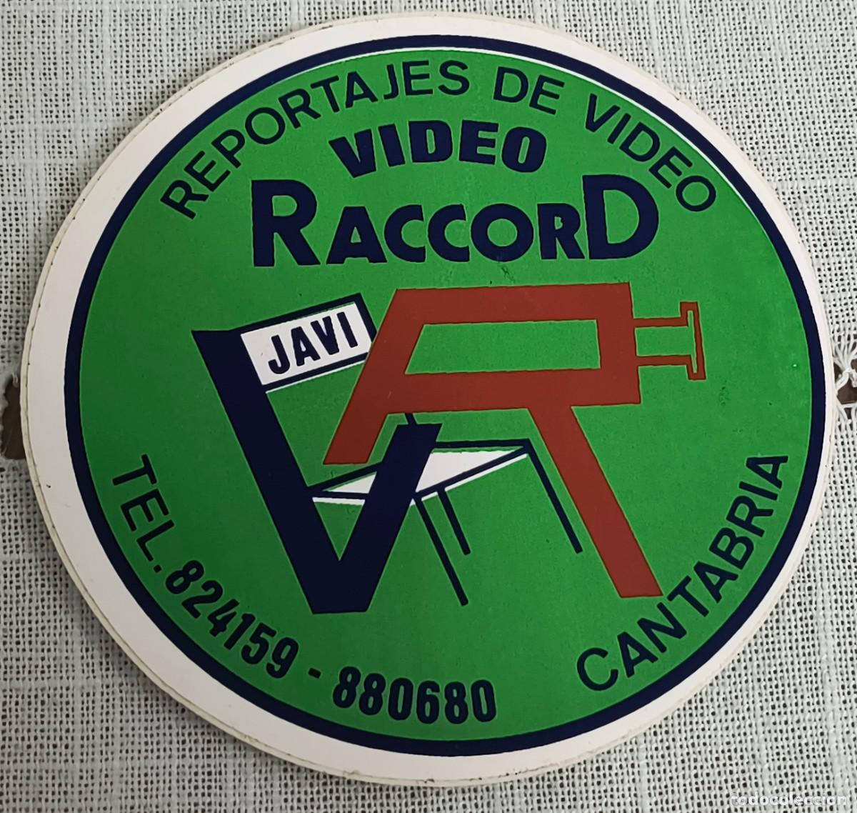 Pegatinas de colecci&oacute;n: PEGATINA | VIDEO RACCORD