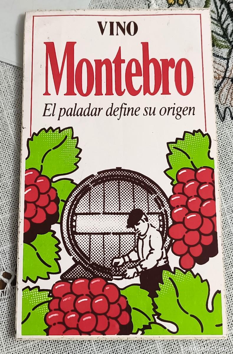 Pegatinas de colecci&oacute;n: PEGATINA | VINO MONTEBRO - Foto 1