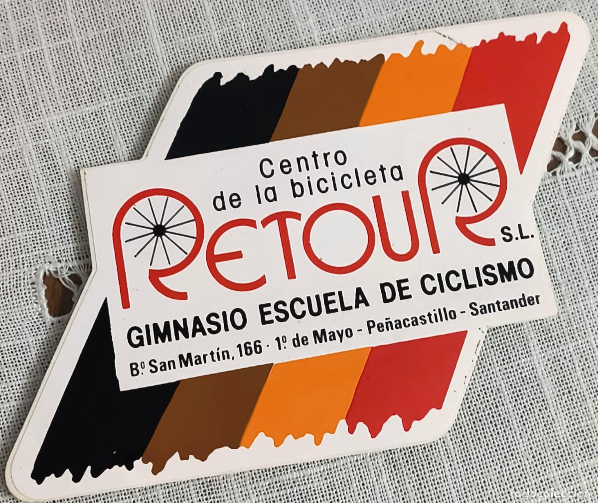 Pegatinas de colecci&oacute;n: PEGATINA | RETOUR CENTRO DE LA BICICLETA - Foto 1