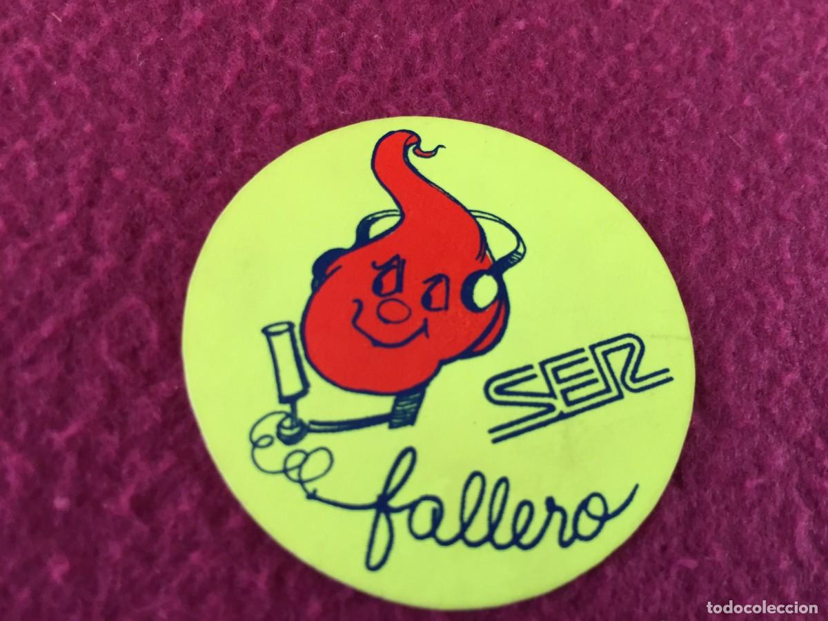 Pegatinas de colecci&oacute;n: ANTIGUO ADHESIVO - PEGATINA DE LA RADIO DE LA CADENA SER - FALLERO - FALLAS VALENCIA