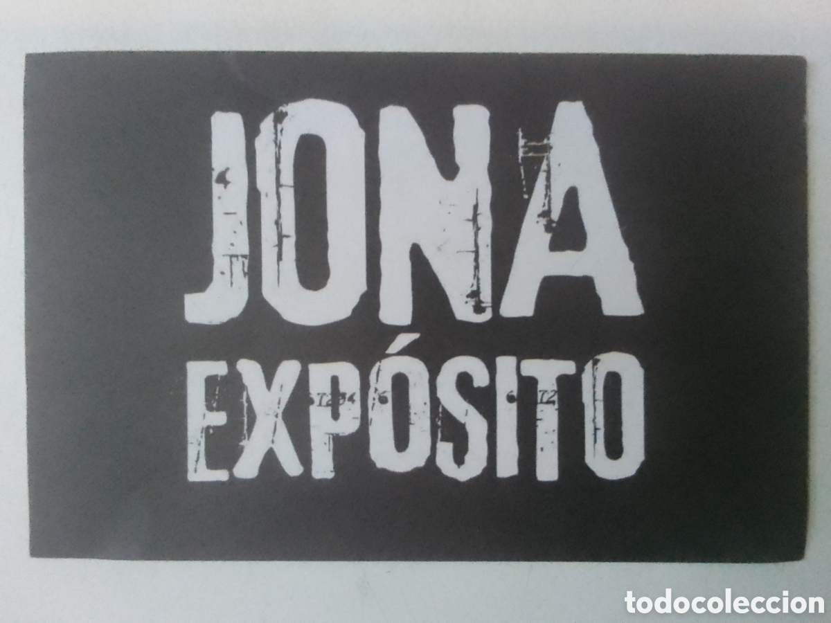 Pegatinas de colecci&oacute;n: Pegatina JONA EXP&Oacute;SITO.