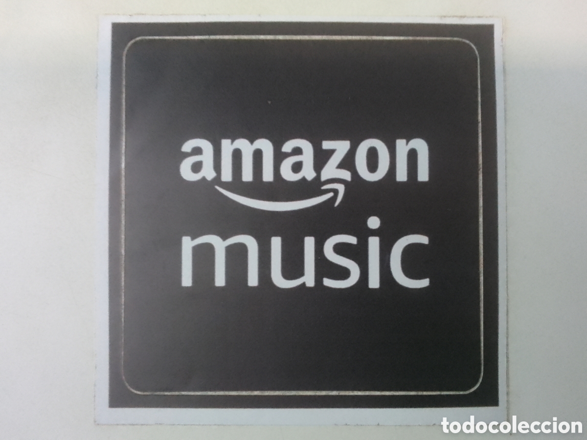 Pegatinas de colecci&oacute;n: Pegatina amazon music.