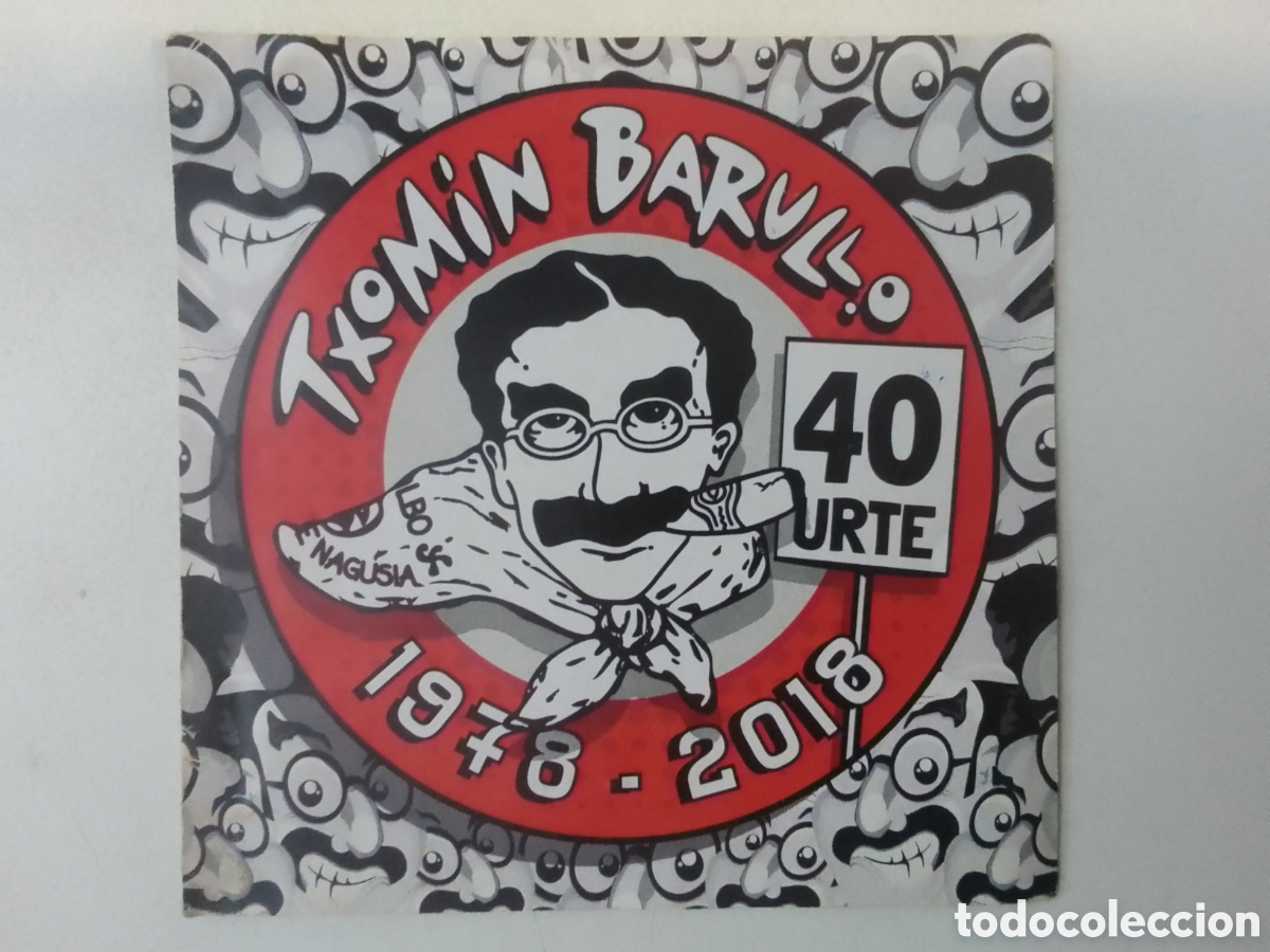 Pegatinas de colecci&oacute;n: Pegatina TXOMIN BARULLO