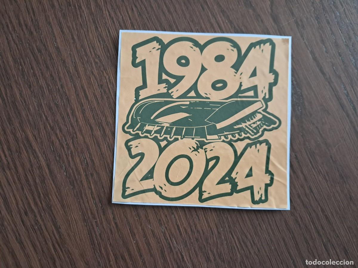 Autocollants de collection: pegatina, campo de futbol, 1984-2024.