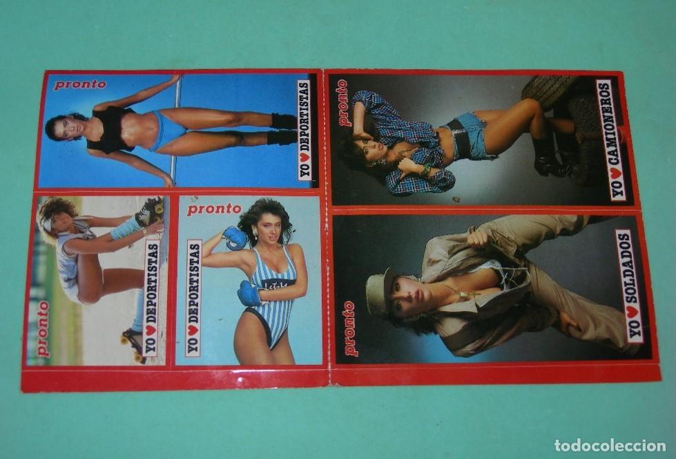 Pegatinas de colecci&oacute;n: PLIEGO / CONJUNTO DE PEGATINAS / ADHESIVOS CANTANTE SABRINA SALERNO - REVISTA PRONTO A&Ntilde;OS 80 -
