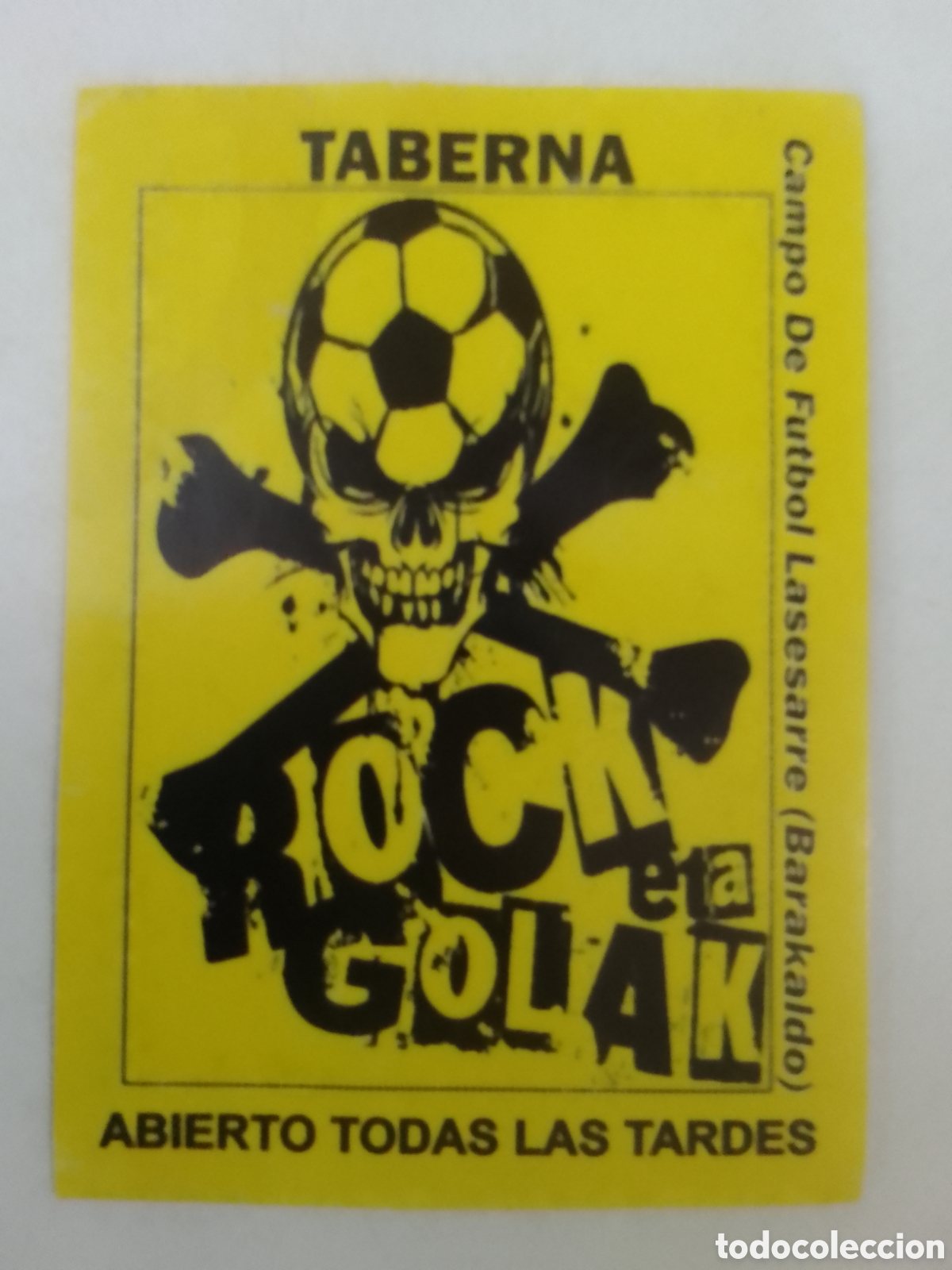 Pegatinas de colecci&oacute;n: Pegatina TABERNA ROCK eta GOLAK.