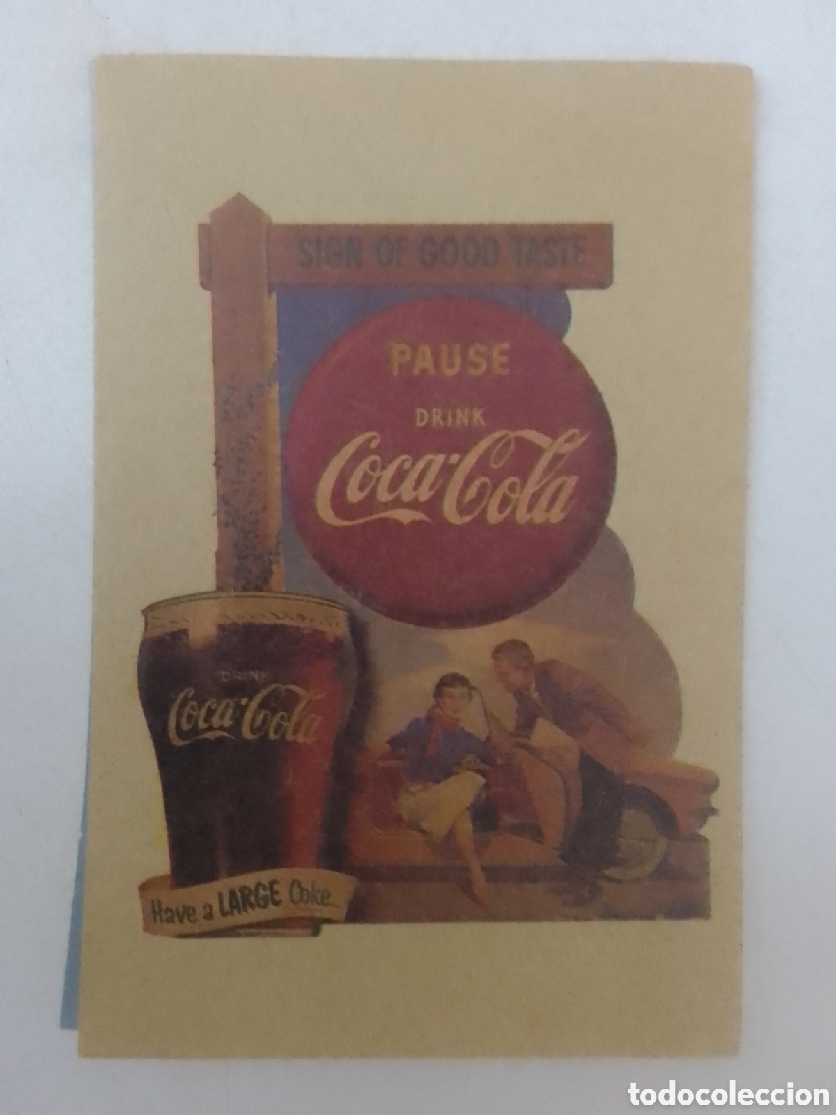 Pegatinas de colecci&oacute;n: Hojita libreta estilo hojas perfumadas Coca'Cola.