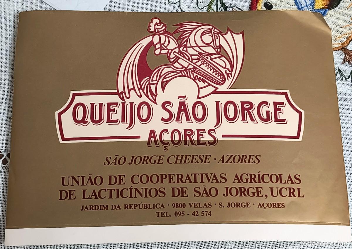 Pegatinas de colecci&oacute;n: PEGATINA | QUEIJO S&Atilde;O JORGE A&Ccedil;ORES