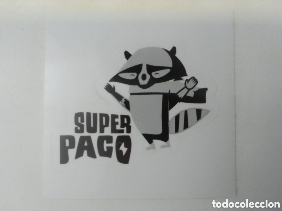 Pegatinas de colecci&oacute;n: Pegatina SUPER PACO.