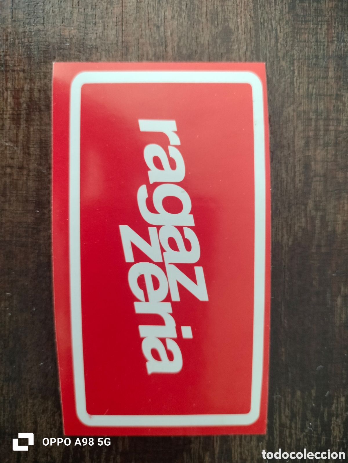 Pegatinas de colecci&oacute;n: Pegatina Ragazzeria original
