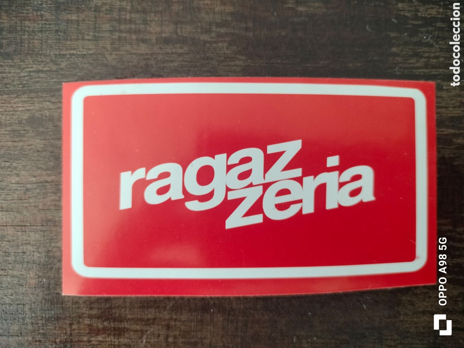 Pegatinas de colecci&oacute;n: Pegatina Ragazzeria original - Foto 1