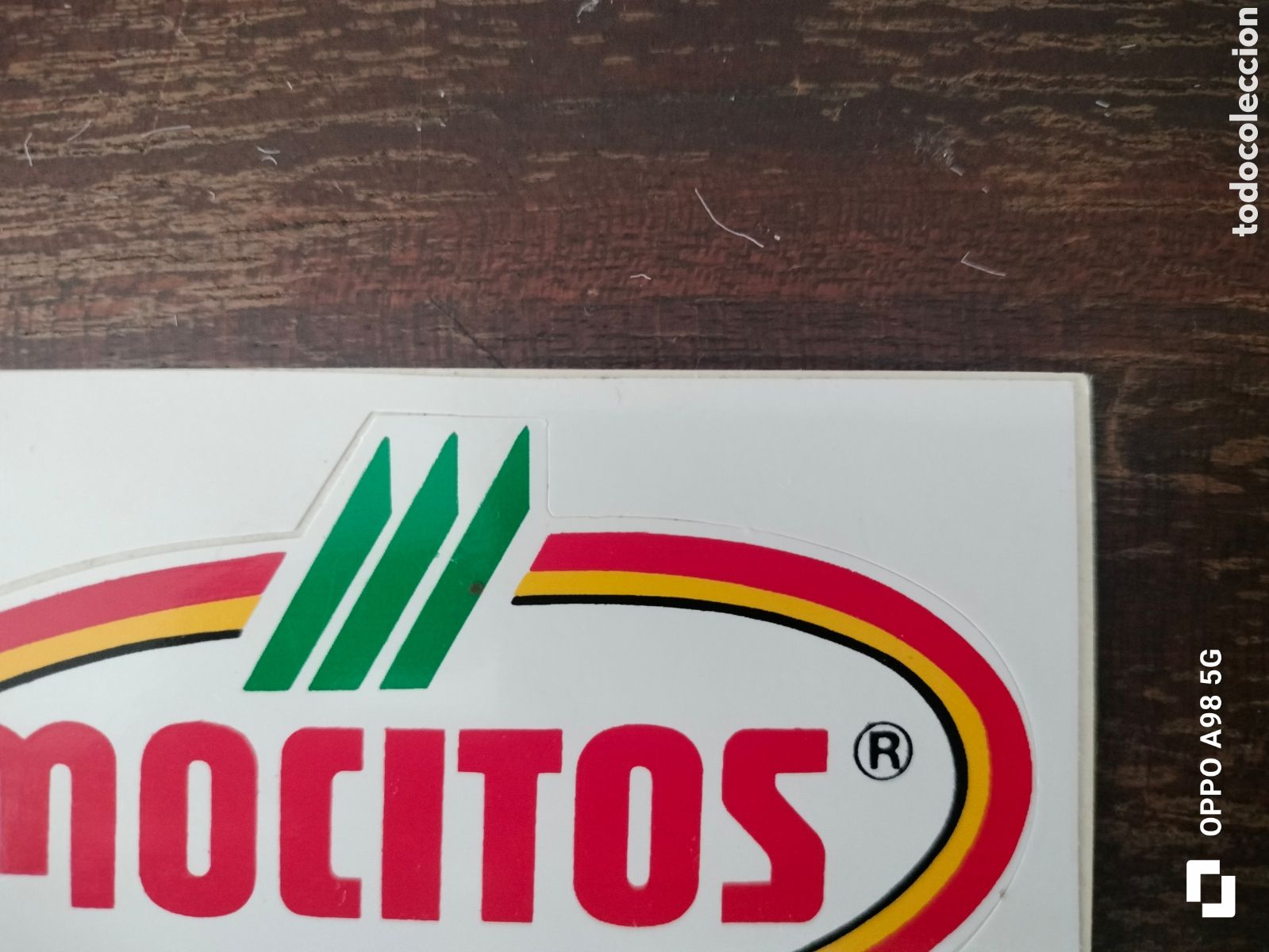 Pegatinas de colecci&oacute;n: Pegatina Mocitos original - Foto 2