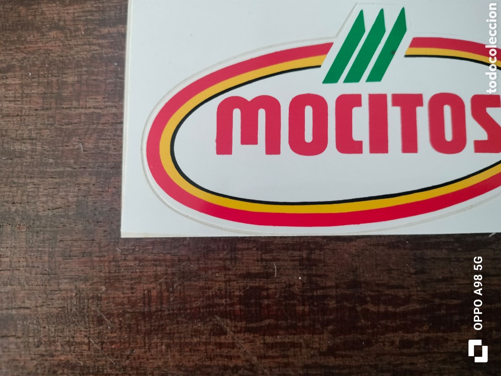 Pegatinas de colecci&oacute;n: Pegatina Mocitos original - Foto 4