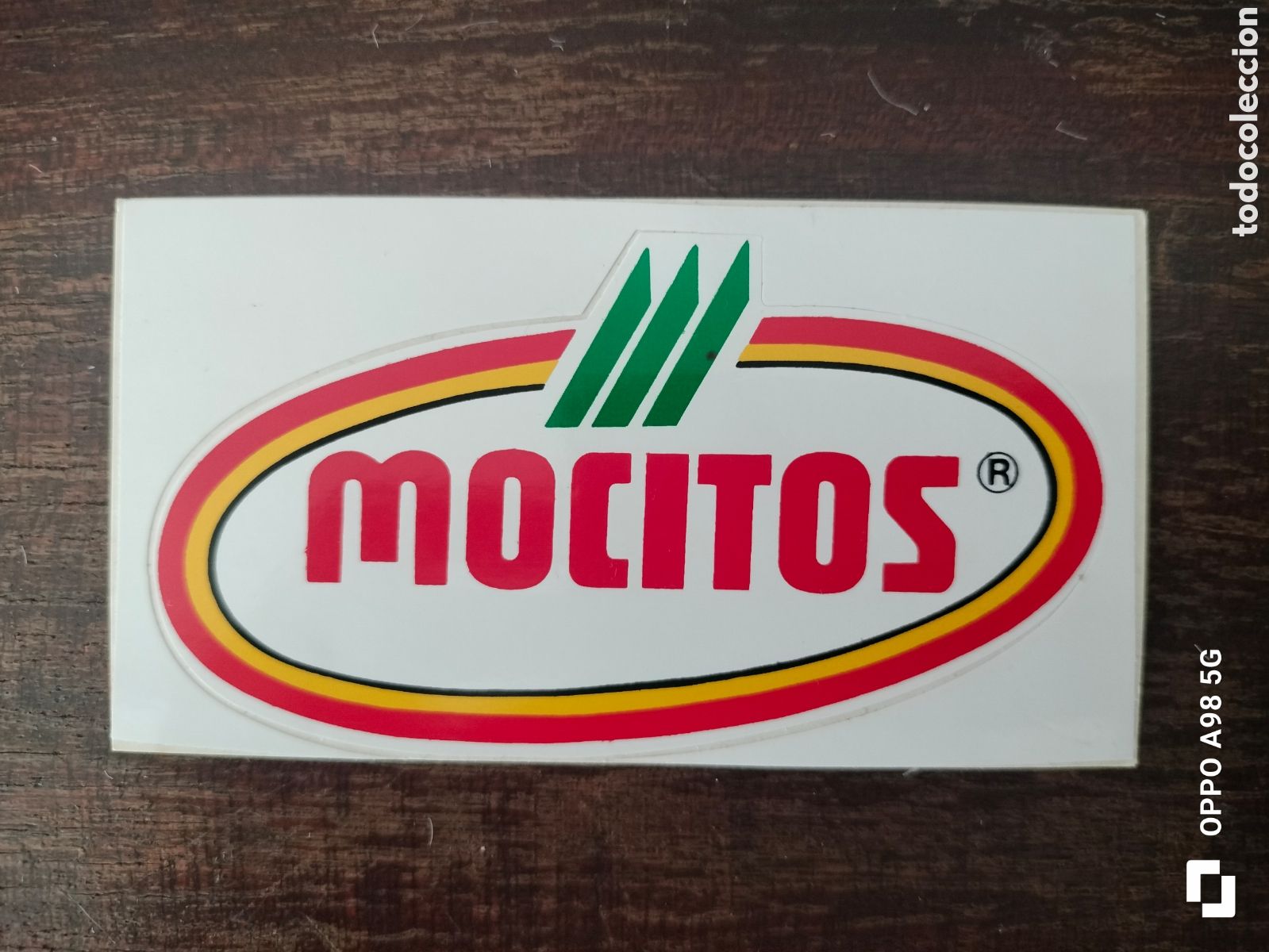 Pegatinas de colecci&oacute;n: Pegatina Mocitos original - Foto 1