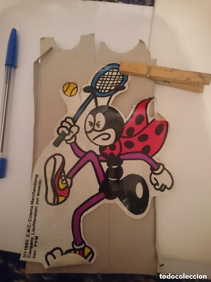 Pegatinas de colecci&oacute;n: PEGATINA DESPEGADA PERSONAJE - A&Ntilde;O 1985 - DE LIECHTENSTEIN