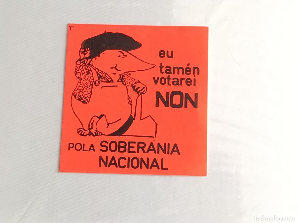 Pegatinas de colecci&oacute;n: Pegatina pol&iacute;tica Transicion