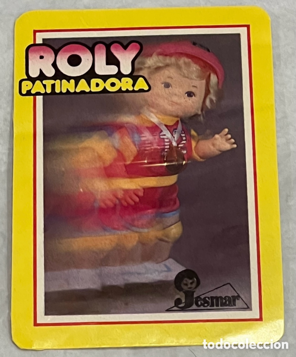 Pegatinas de colecci&oacute;n: Pegatina. POLY Patinadora. Jesmar. A&ntilde;os 80.