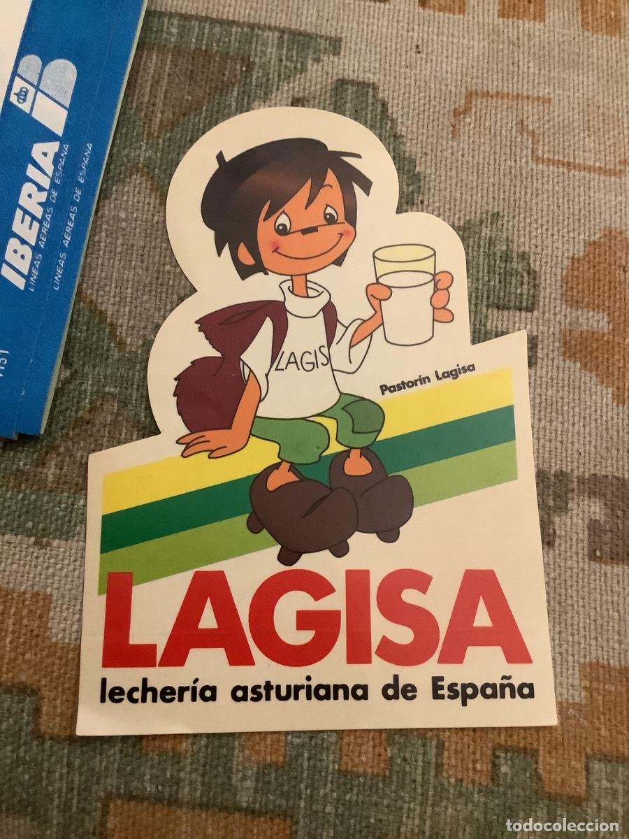 Pegatinas de colecci&oacute;n: PEGATINA LAGISA lecher&iacute;a asturiana de Espa&ntilde;a