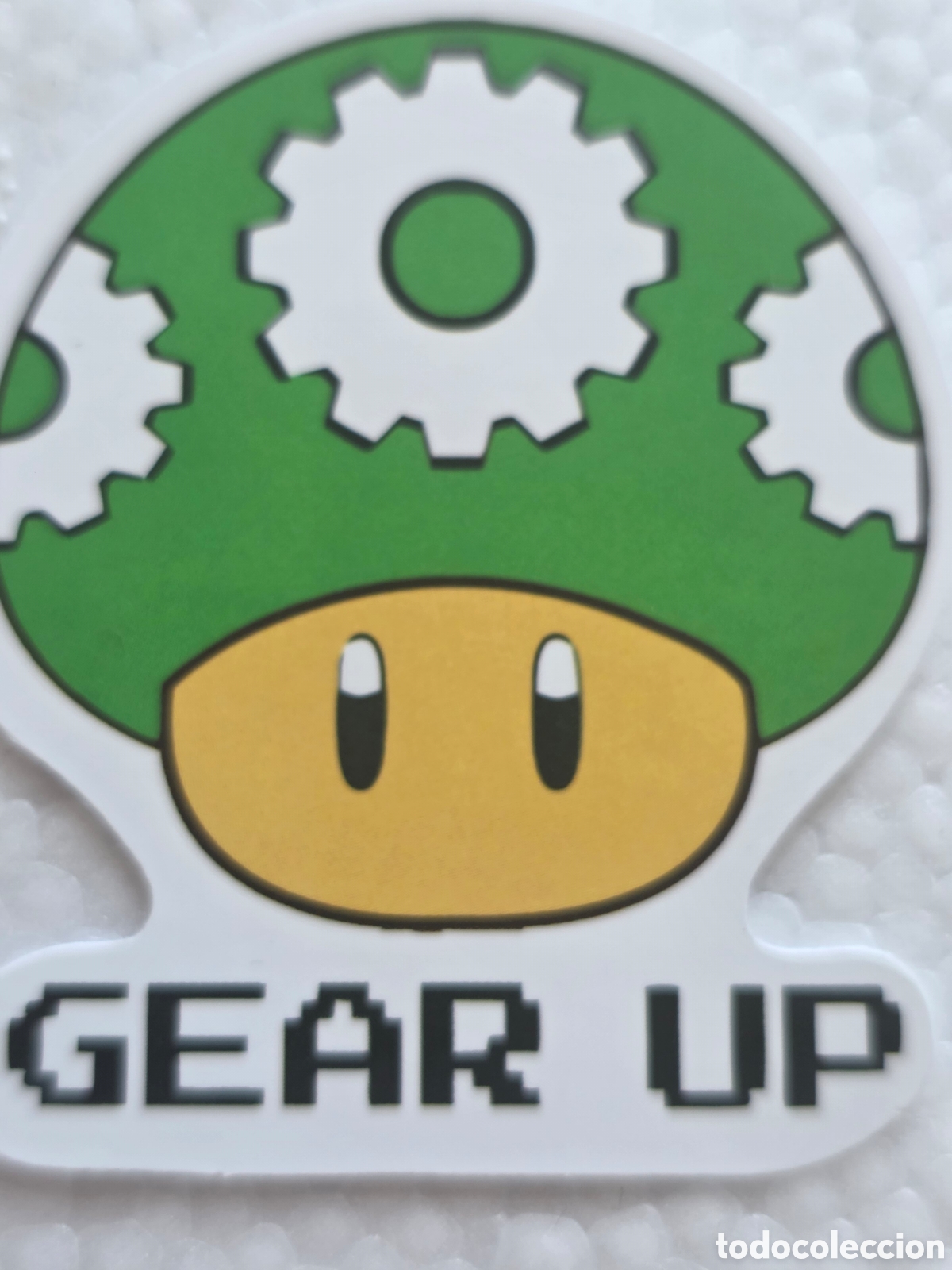 Pegatinas de colecci&oacute;n: PEGATINA MARIO BROS...GEAR UP