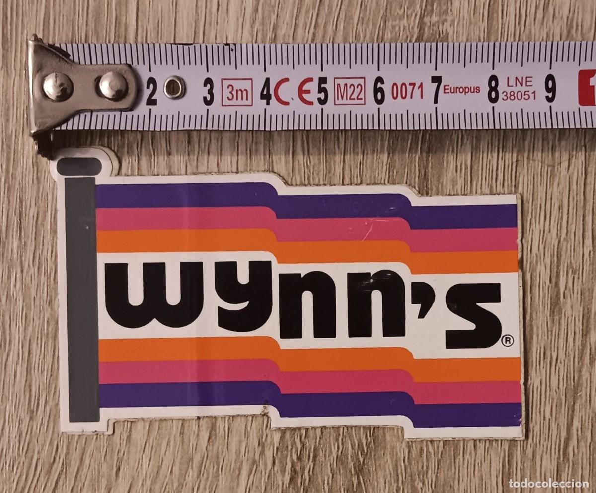 Pegatinas de colecci&oacute;n: PEGATINA PUBLICIDAD WYNNS A&Ntilde;OS 80/90