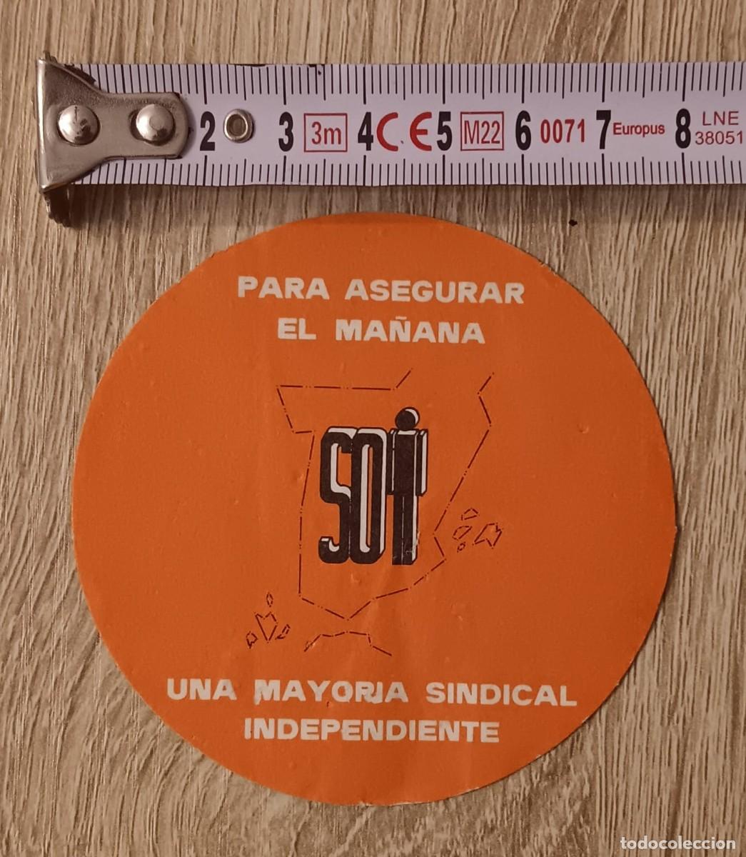 Pegatinas de colecci&oacute;n: PEGATINA POLITICA SINDICALISTA SOI A&Ntilde;OS 80/90