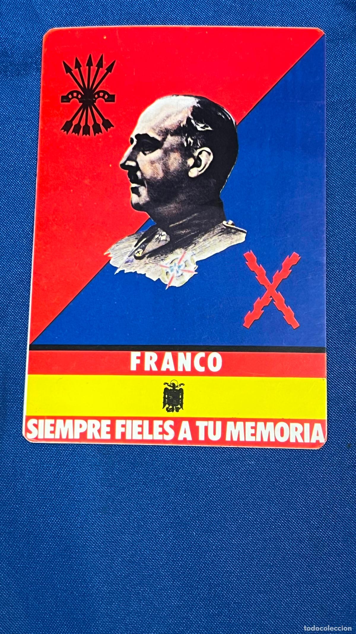 Sammlung von Aufklebern: Pegatina politica transicion guerra civil falangista franco