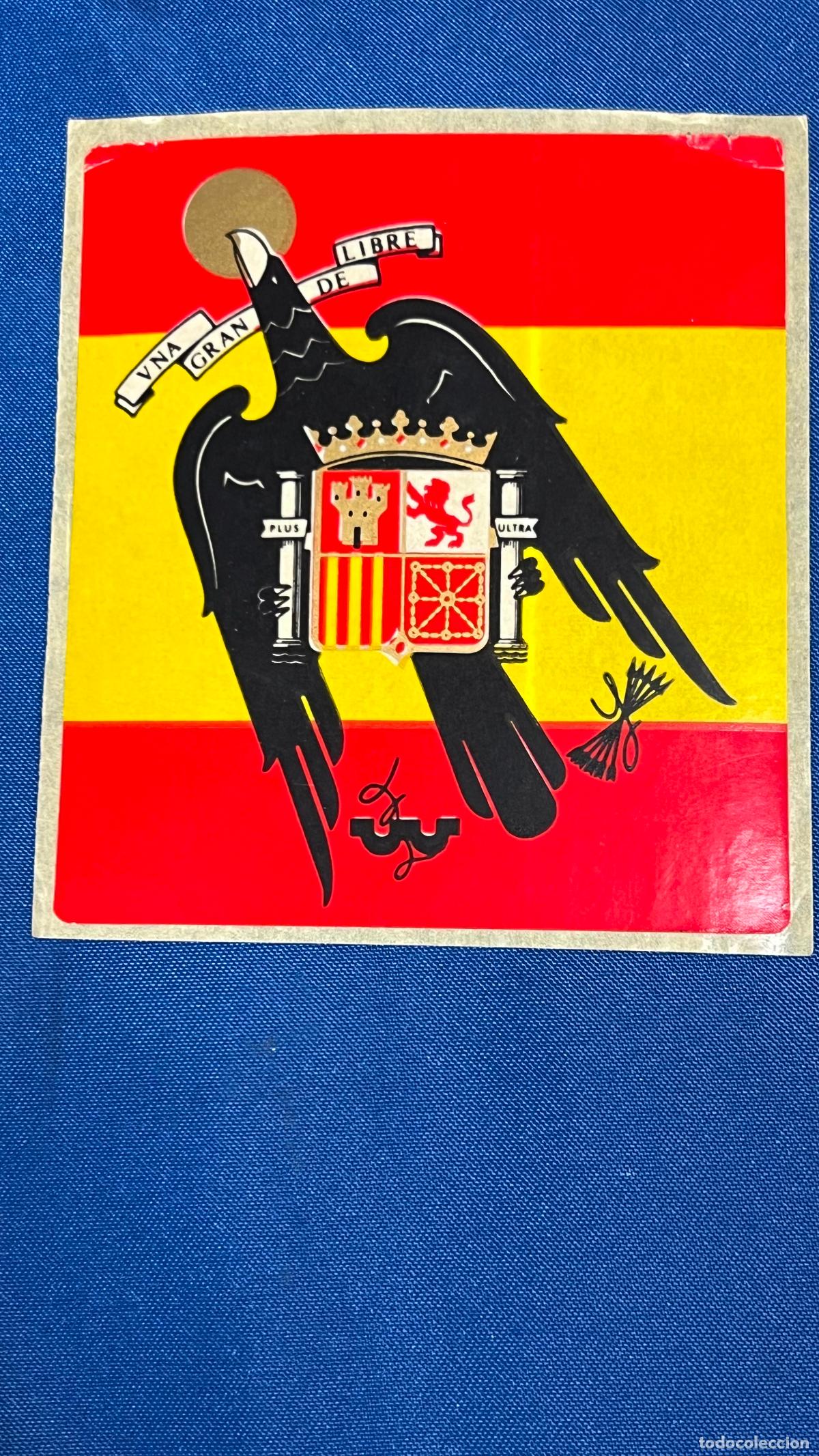 Sammlung von Aufklebern: Pegatina politica transicion guerra civil falangista - bandera aguila san juan franquista franquismo