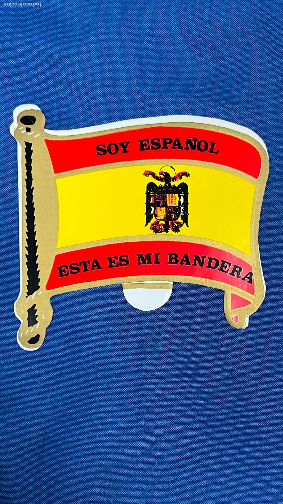Autocolantes de cole&ccedil;&atilde;o: Pegatina politica transicion guerra civil falangista - bandera aguila san juan franquista franquismo