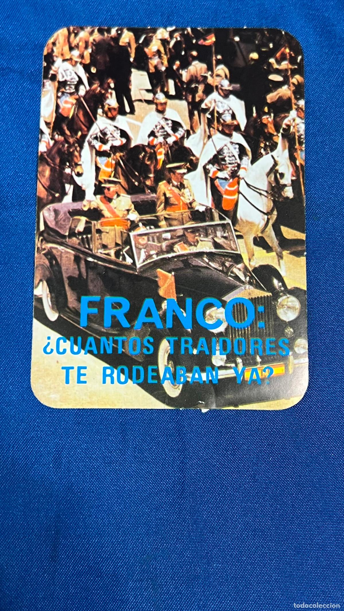 Sammlung von Aufklebern: Pegatina politica transicion guerra civil falangista - franco cuantos traidores etc