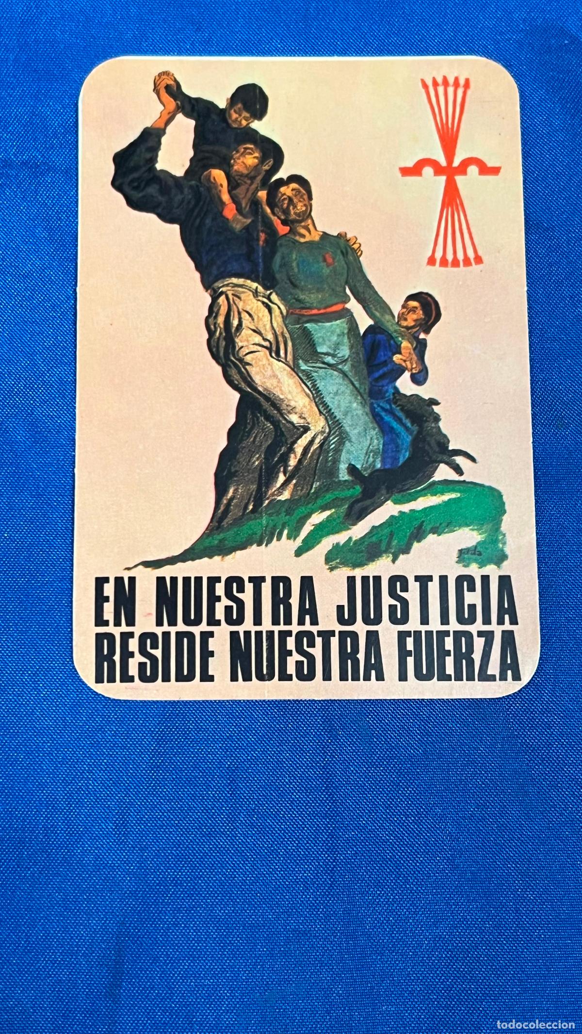 Sammlung von Aufklebern: Pegatina politica transicion guerra civil falangista - falange nuestra fuerza