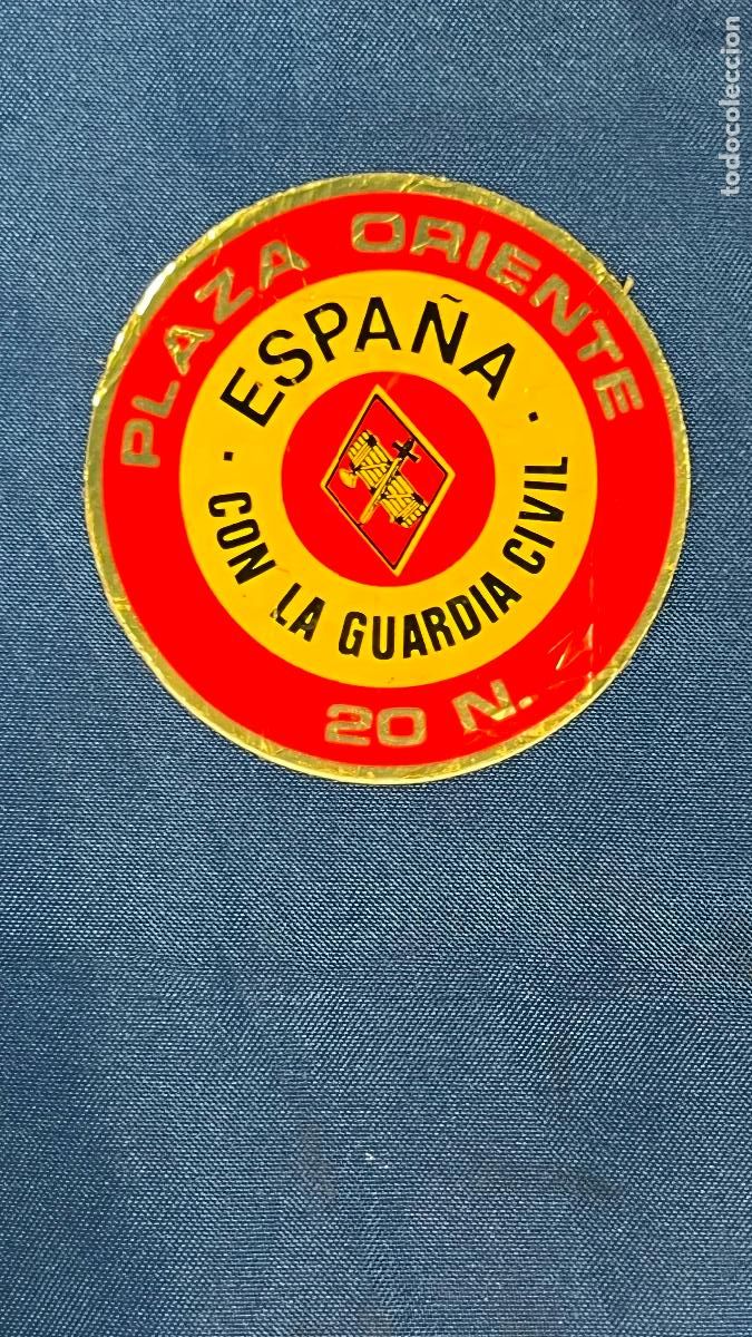 Sammlung von Aufklebern: Pegatina politica transicion 20n espa&ntilde;a con la guardia civil plaza oriente