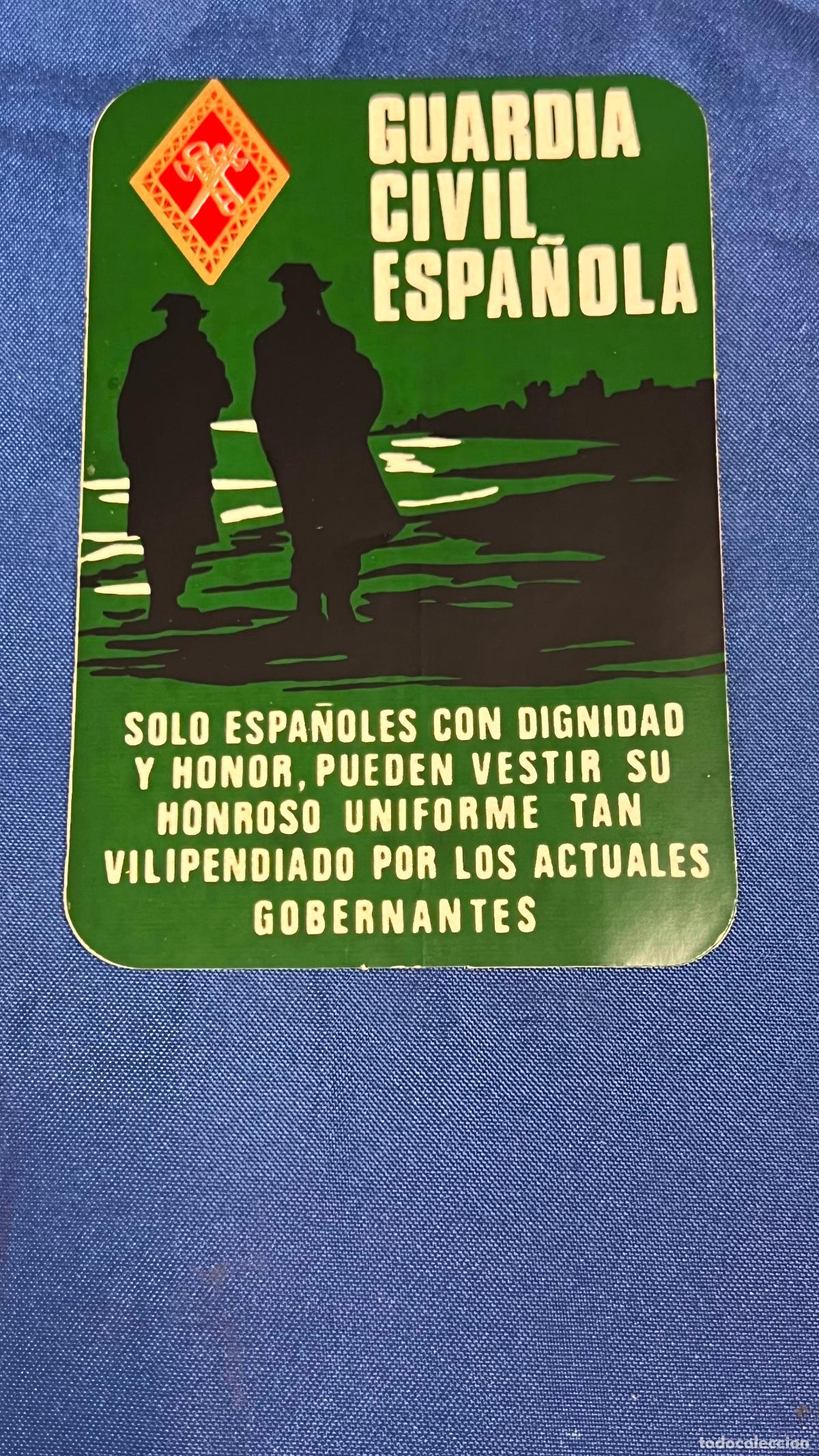 Sammlung von Aufklebern: Pegatina politica transicion guardia civil - franquismo falangismo falange franco