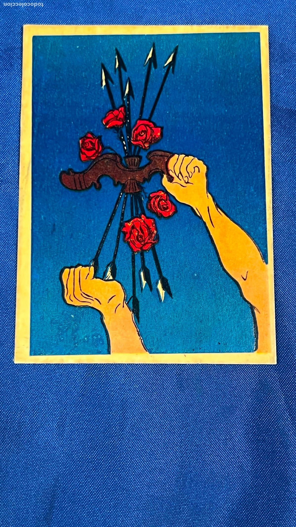 Pegatinas de colecci&oacute;n: Pegatina politica transicion falange franquismo falangismo franco