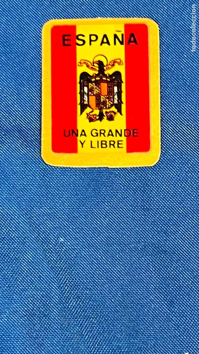 Collection stickers: Pegatina politica transicion espa&ntilde;a una grande y libre bandera aguila san juan franquismo