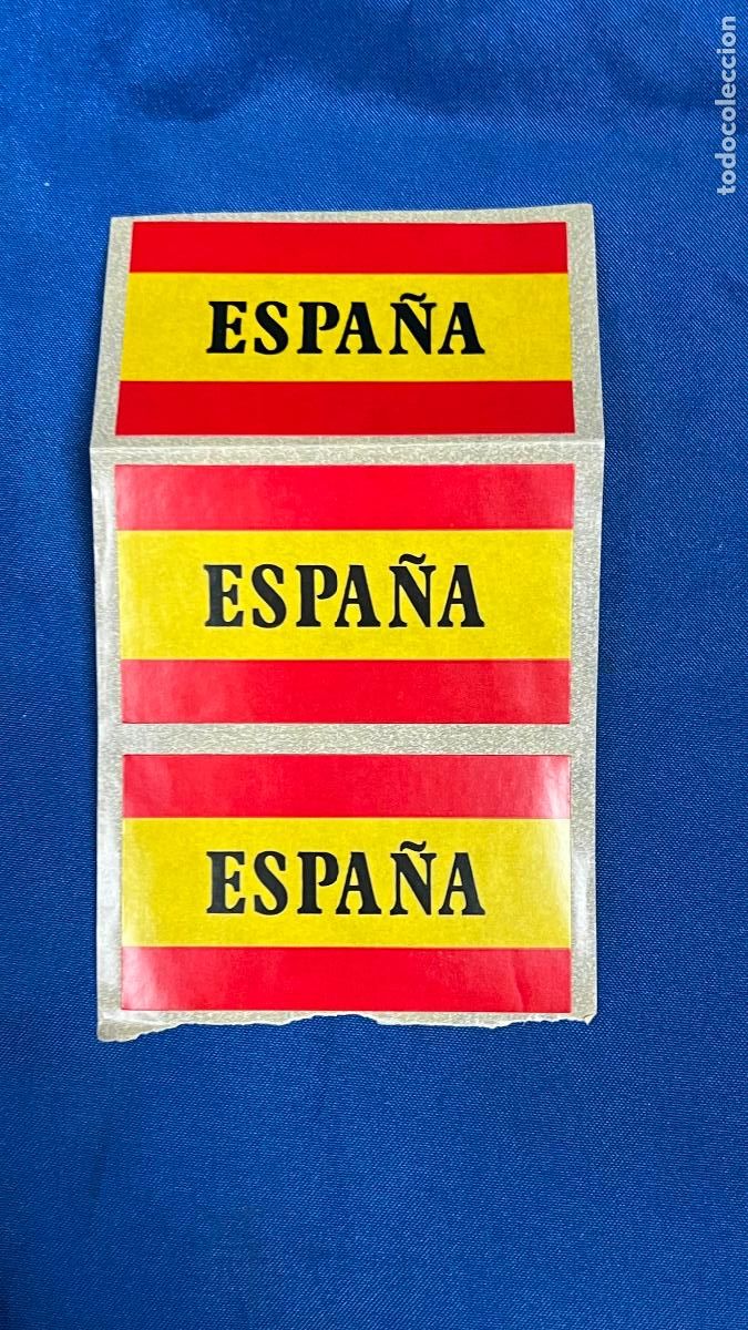 Sammlung von Aufklebern: Pegatina politica transicion espa&ntilde;a 3 banderas pequelas