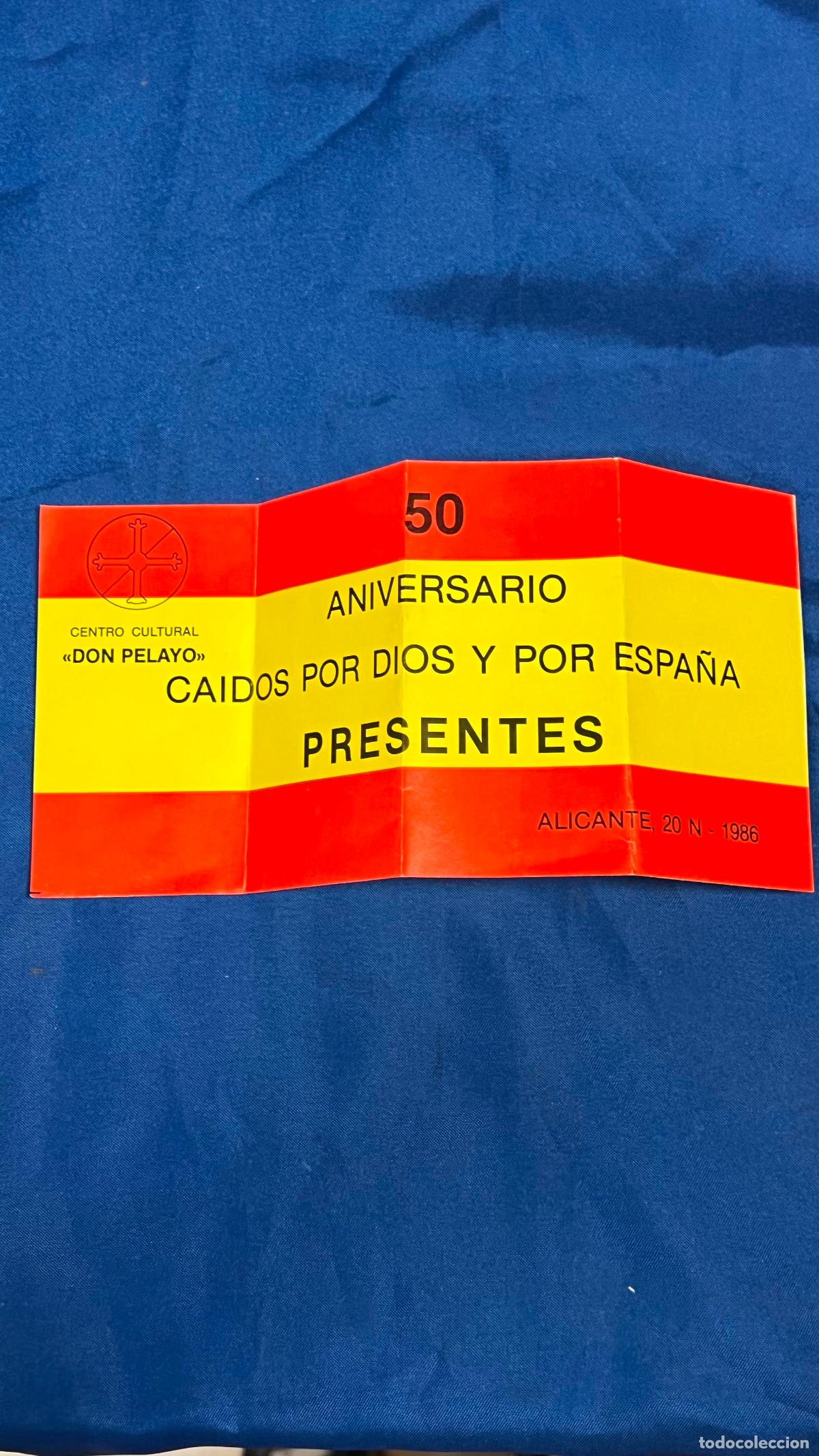 Sammlung von Aufklebern: similar Pegatina politica blas pi&ntilde;ar 50 aniversario caidos presentes 20 n centro don pelayo