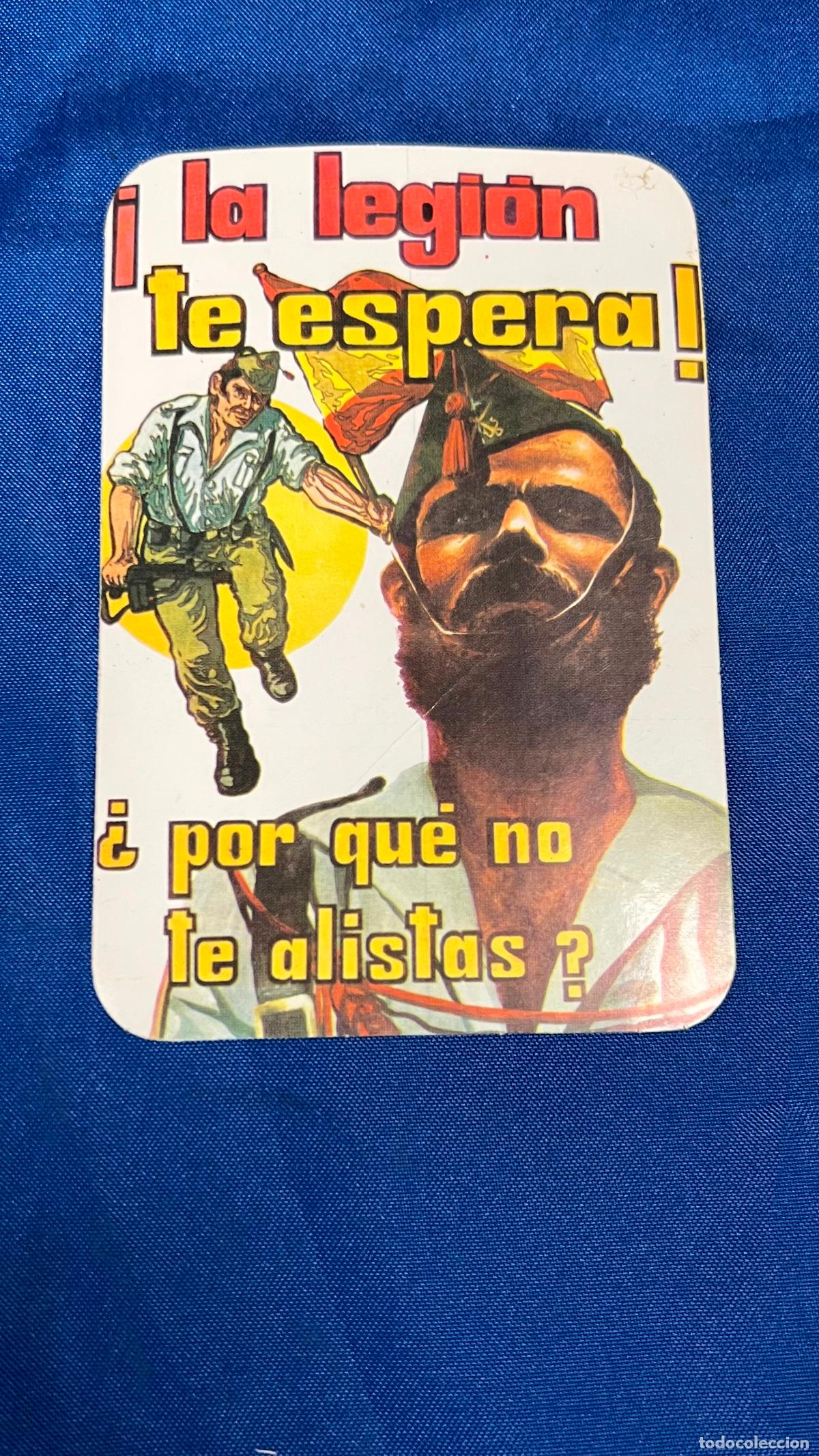Pegatinas de colecci&oacute;n: Pegatina politica transicion - guerra civil franco falange la legion te espera legionarios