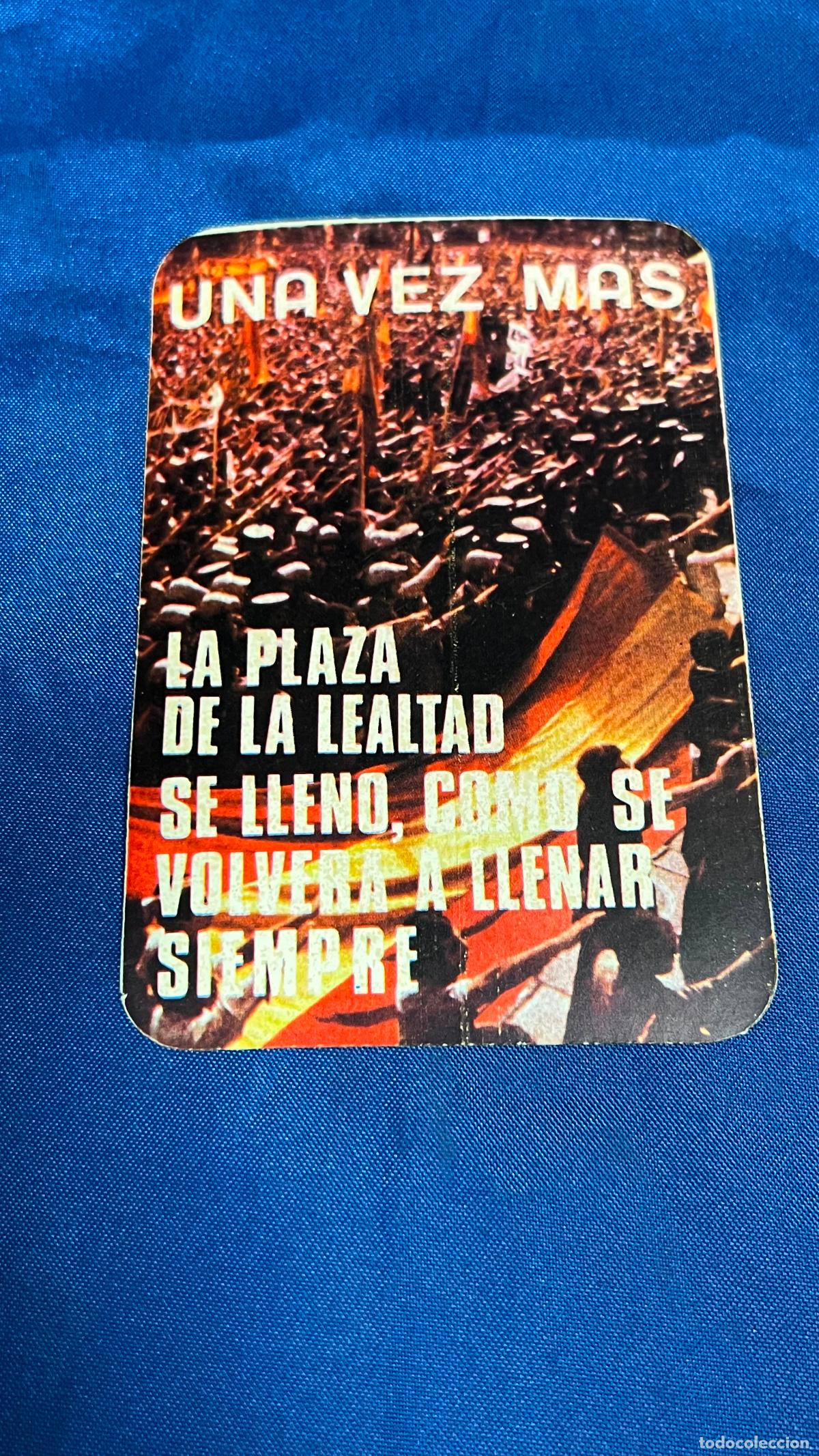 Autocollants de collection: Pegatina politica transicion - guerra civil franco falange una vez mas la plaza se lleno lealtad