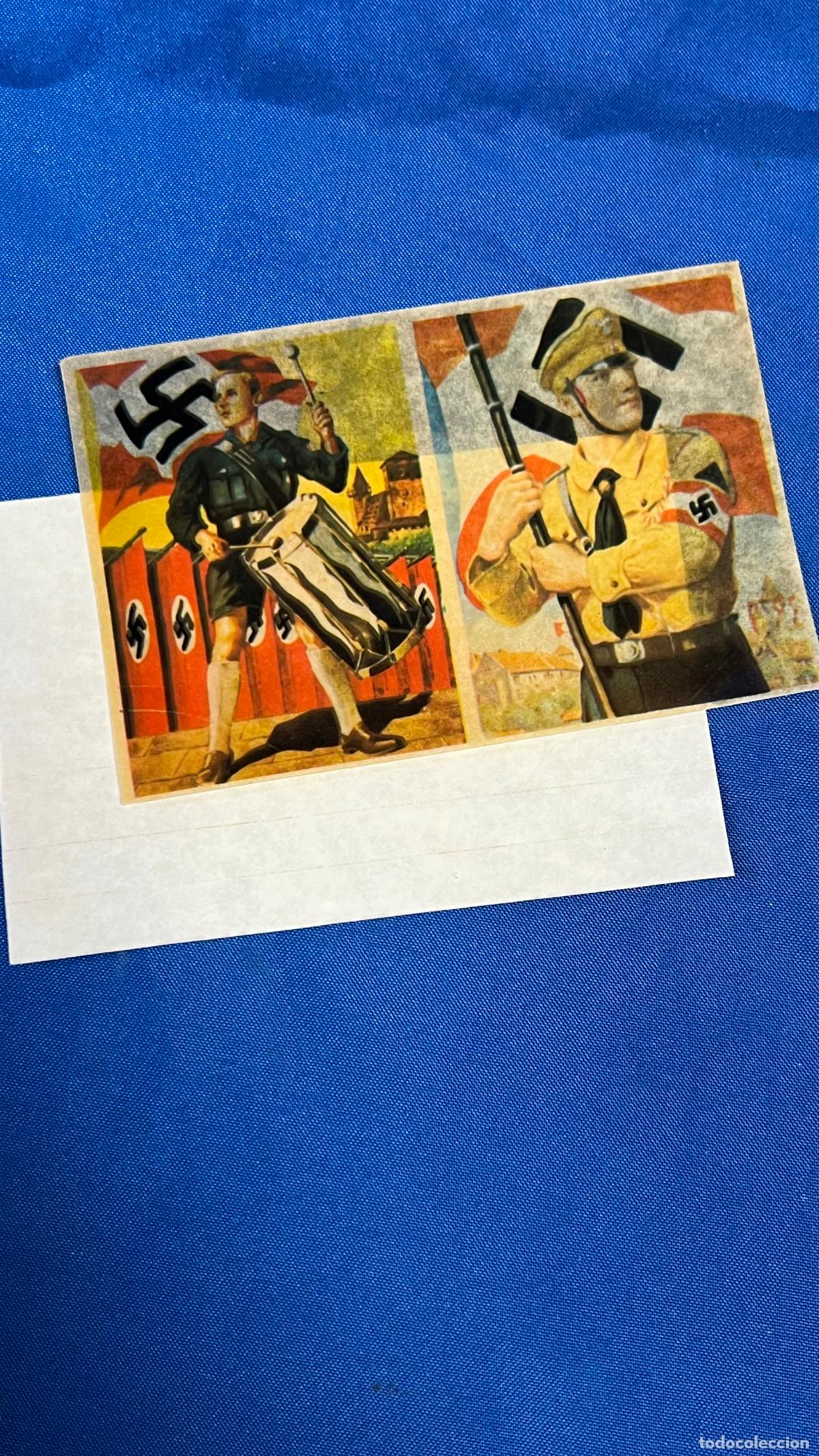 Autocollants de collection: pegatina politica nazi nacional socialista de un corresponsal de cedade