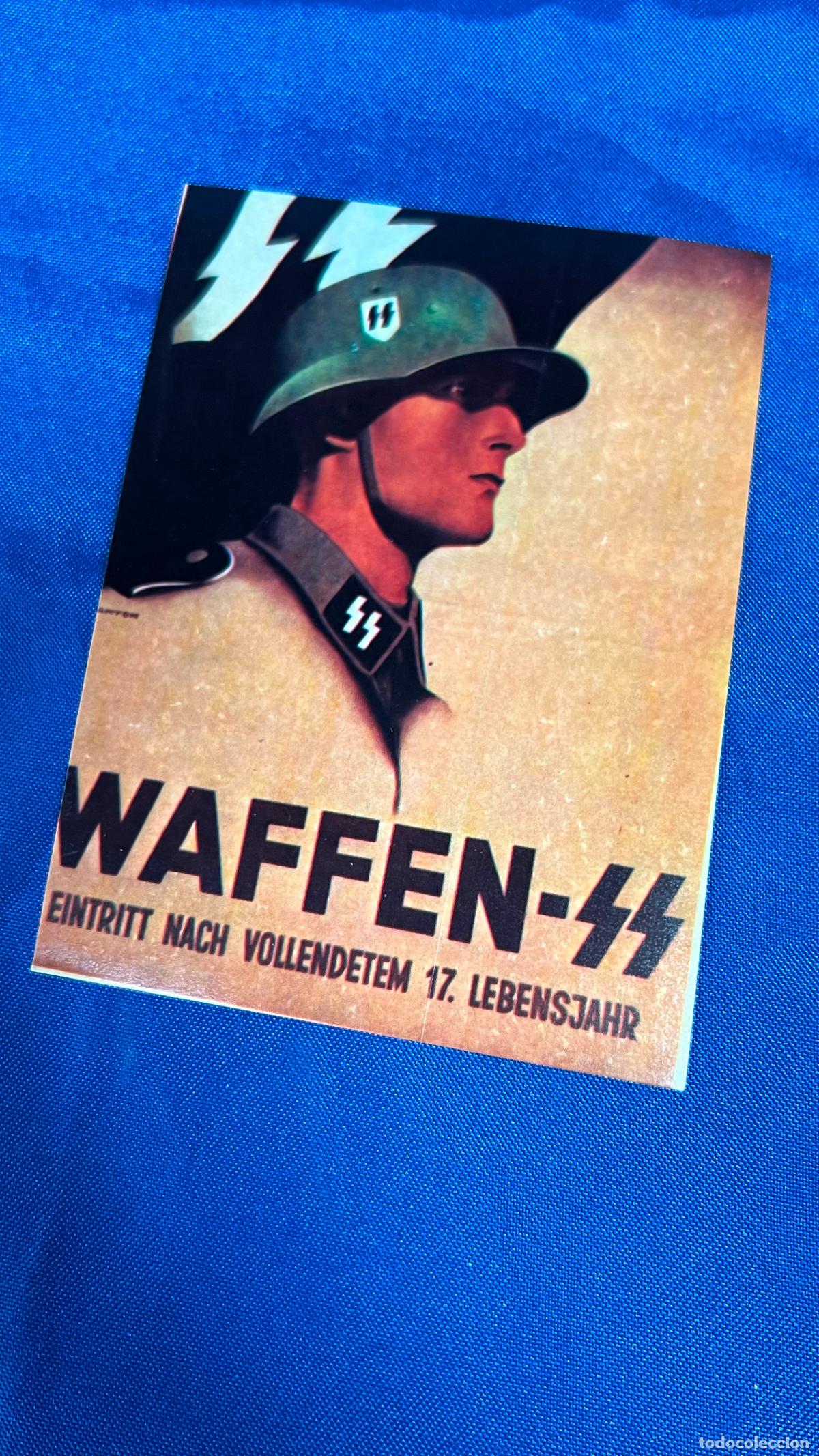 Autocollants de collection: pegatina politica nazi nacional socialista segunda guerra mundial cedade waffen ss